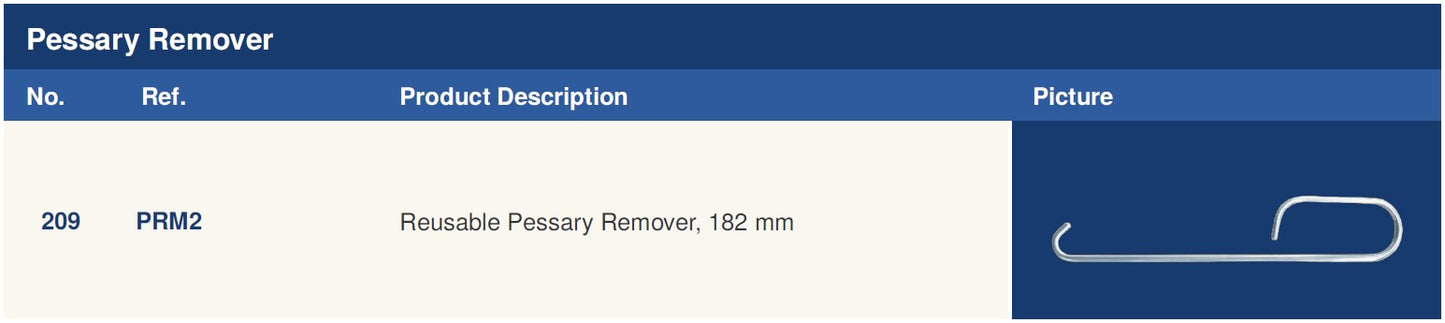 Reusable Pessary Remover