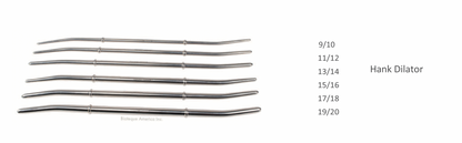 Hank Dilator Set of 6, 11